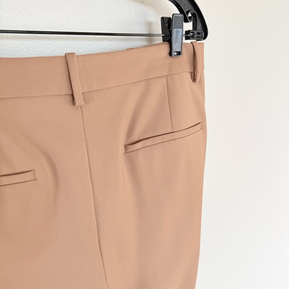 New MM Lafleur The Mejia Pant Italian Wool Twill Camel Tan Business Casual NWT - Picture 10 of 13